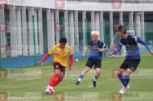 中国2005年龄段国青队与中乙新军深圳青年人队进行了一场热身赛。.jpg
